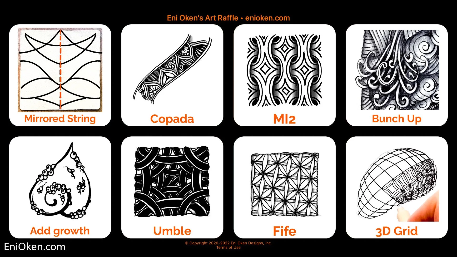 Art Raffle Mirror, Mi2 and more — Eni Oken